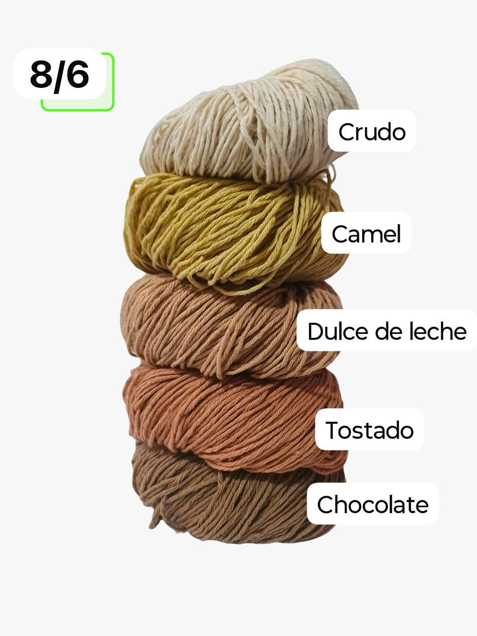 Hilo de algodón SEMIGRUESO madejas 150 g - Image 2