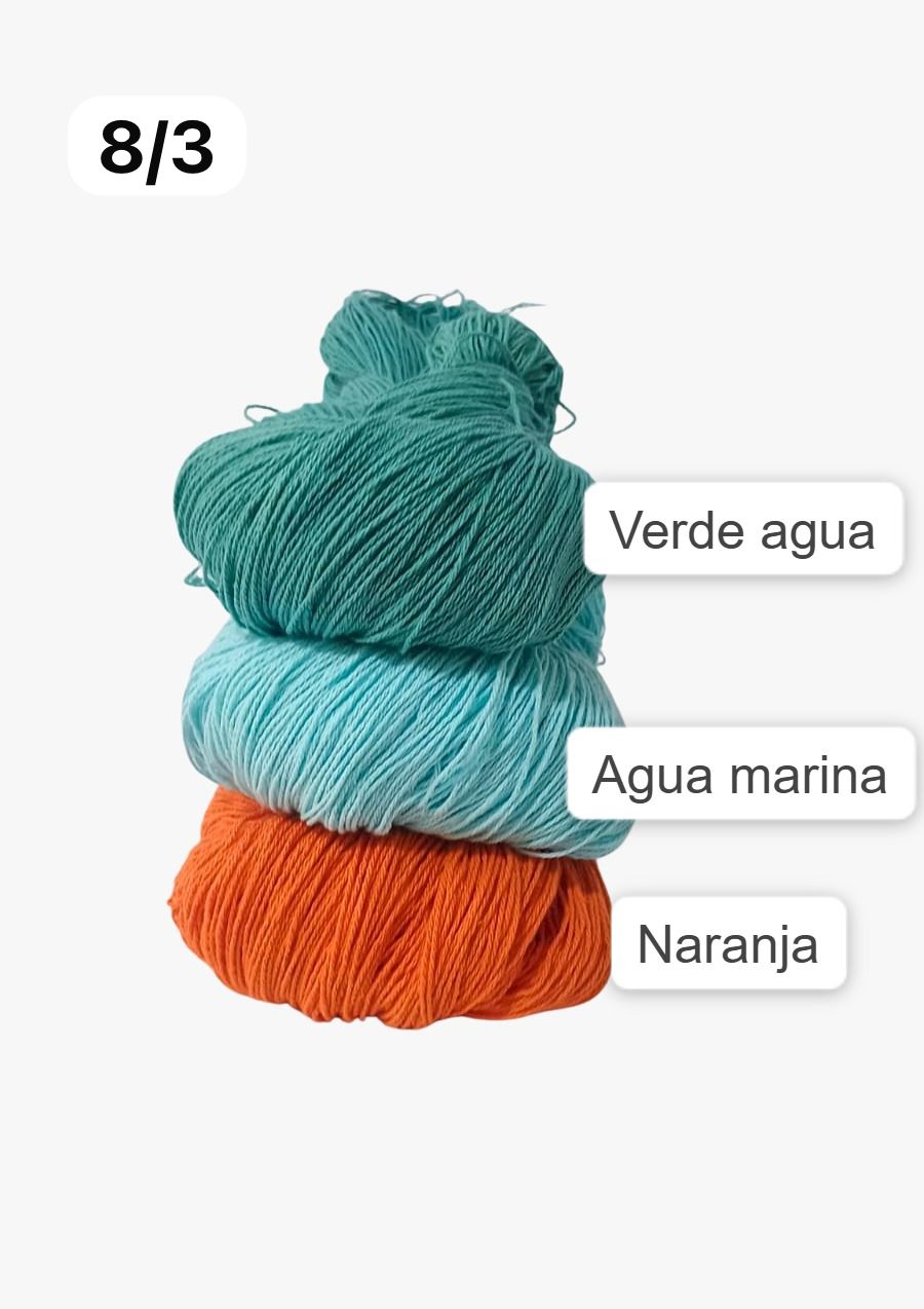 Hilo de algodón FINO madejas de 150 g - Image 5