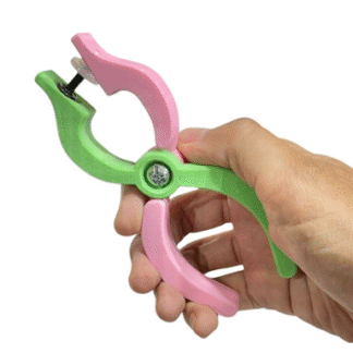 Pinza para colocar ojos de seguridad en amigurumis